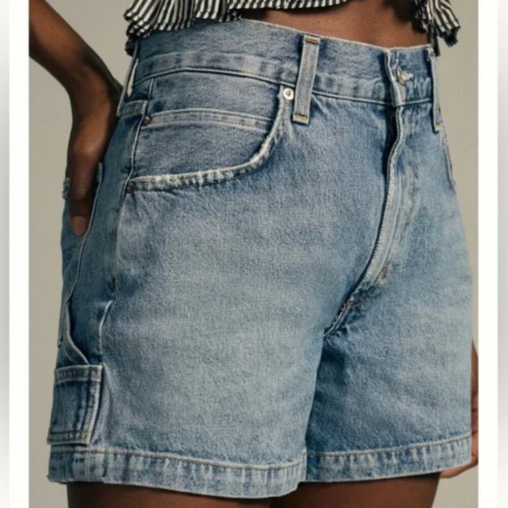 Agolde Magda Carpenter Shorts sz 25
